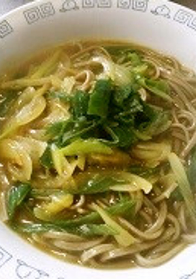 華麗とは言えませんが…ネギねぎカレーそば-レシピのメイン写真