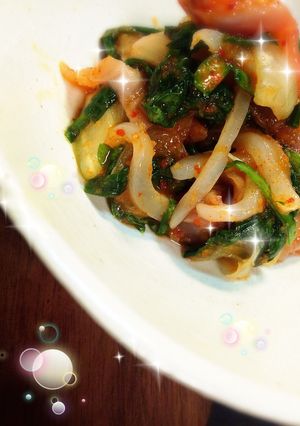 赤貝ひも・いかと野菜のむーひ和え-レシピのメイン写真