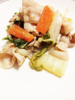 白菜と豚肉のマヨ味噌炒め☆-レシピのメイン写真