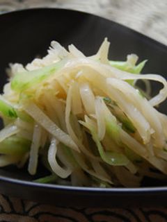 大根の皮と葉の柚子こしょうきんぴら-レシピのメイン写真