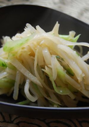 大根の皮と葉の柚子こしょうきんぴら-レシピのメイン写真