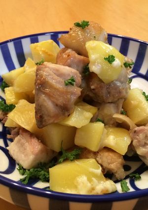 楽チン☆グリルチキン&チーズポテト-レシピのメイン写真