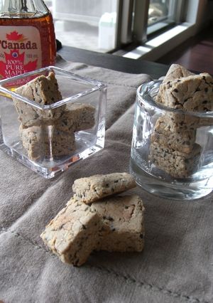 そば粉とおからのごまクッキー-レシピのメイン写真