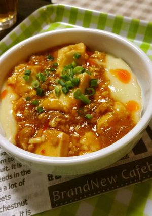 ココットカットマンでマーボー豆腐-レシピのメイン写真
