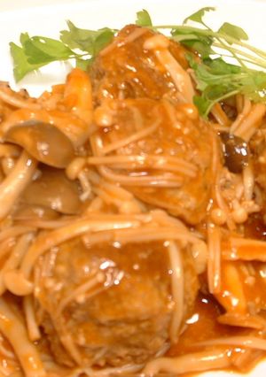 ～チーズ入りハンバーグ～-レシピのメイン写真