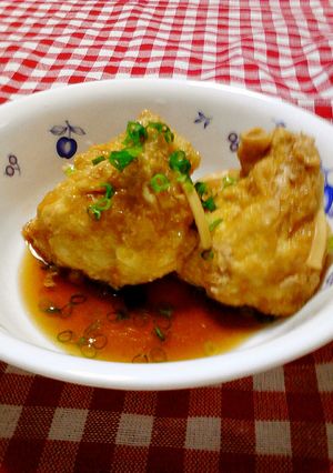 20分☆麺つゆで宝きんちゃく煮(^〇^)-レシピのメイン写真