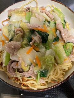 彩り野菜 簡単あんかけ焼きそば-レシピのメイン写真