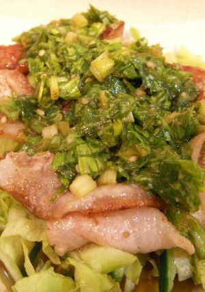 バラ肉さっぱりセロリダレ-レシピのメイン写真