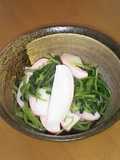 ☆簡単♪かまぼこと三つ葉のわさび醤油和え