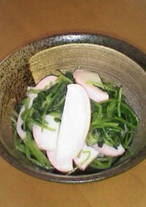 ☆簡単♪かまぼこと三つ葉のわさび醤油和え-レシピのメイン写真