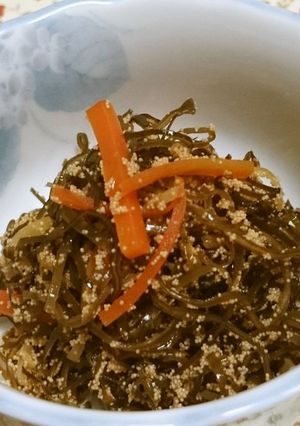 細切り昆布とタラコの煮物♪-レシピのメイン写真