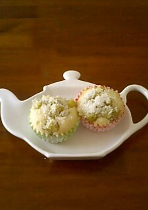 おさつ☆ココナッツミルク蒸しパン-レシピのメイン写真