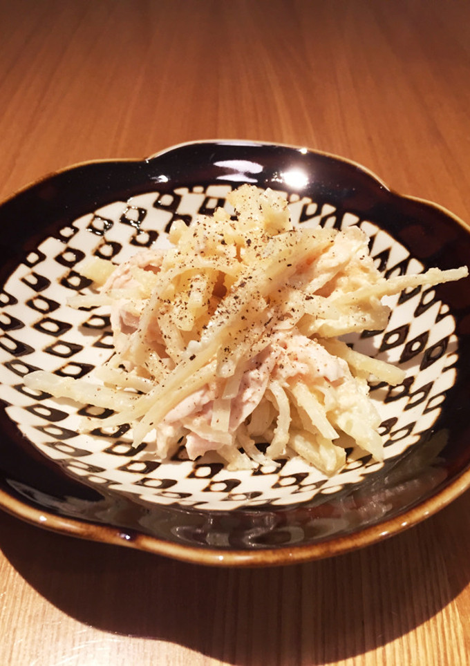 鶏ささみとジャガイモの明太マヨ-レシピのメイン写真
