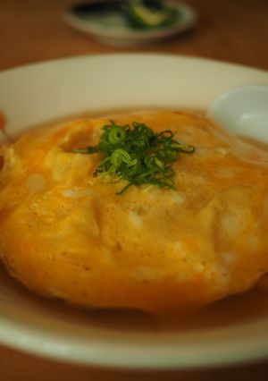 具だくさん海老ピラフでエスニック天津飯-レシピのメイン写真