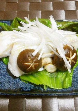 わさび風味の鱈のホイル蒸し-レシピのメイン写真