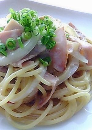 簡単☆クリームパスタ柚子胡椒風味★-レシピのメイン写真