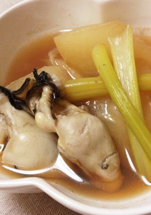 ♡牡蠣と蕪の煮物♡-レシピのメイン写真