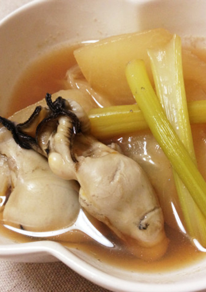 ♡牡蠣と蕪の煮物♡-レシピのメイン写真