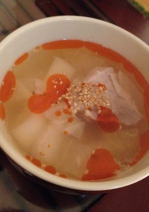 ☆温ま～る！白菜スーラースープ☆-レシピのメイン写真