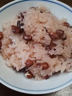 お赤飯 炊飯器で簡単にできます!-レシピのメイン写真