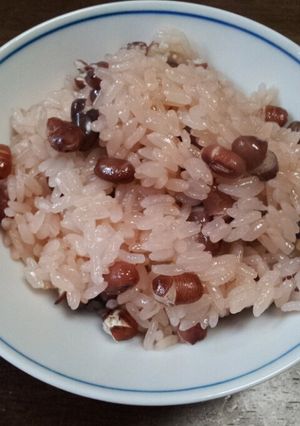 お赤飯 炊飯器で簡単にできます！-レシピのメイン写真