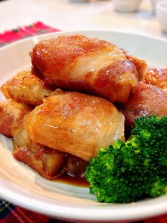 こっくり仕上げた♪肉巻き大根-レシピのメイン写真