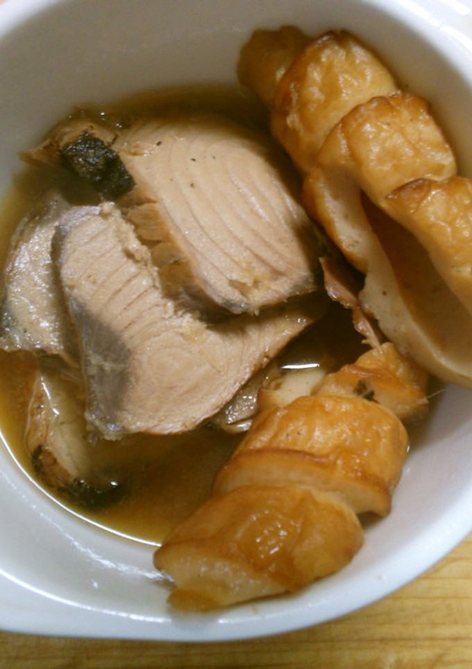 朝食にも 簡単 おかず 鰹 竹輪の 煮物-レシピのメイン写真