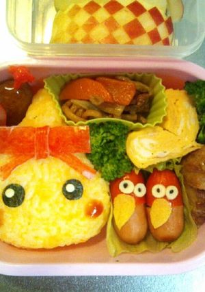 キャラ弁★ほっぺちゃん★超簡単★おにぎり-レシピのメイン写真