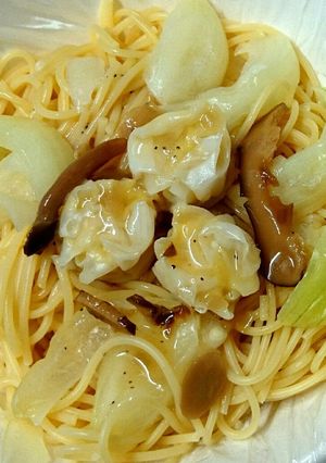 簡単❗コーンシュウマイのパスタ-レシピのメイン写真
