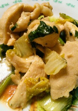 鶏肉と白菜の甘麹炒め-レシピのメイン写真