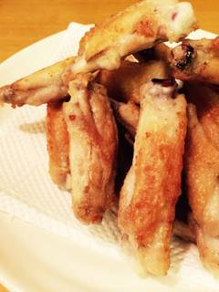 ☆簡単☆止まらない！手羽中の旨塩から揚げ by PATTIE