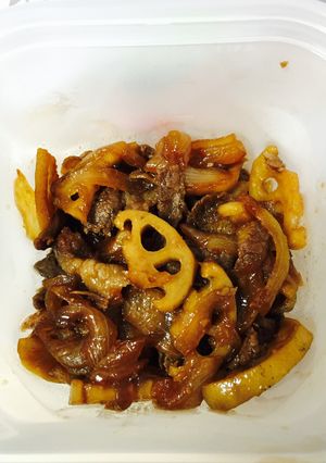 レンコン牛しぐれ煮-レシピのメイン写真