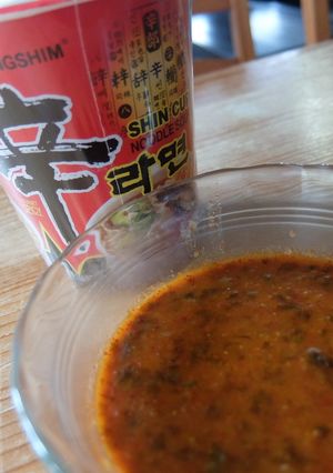 辛ラーメンのスープの素-レシピのメイン写真