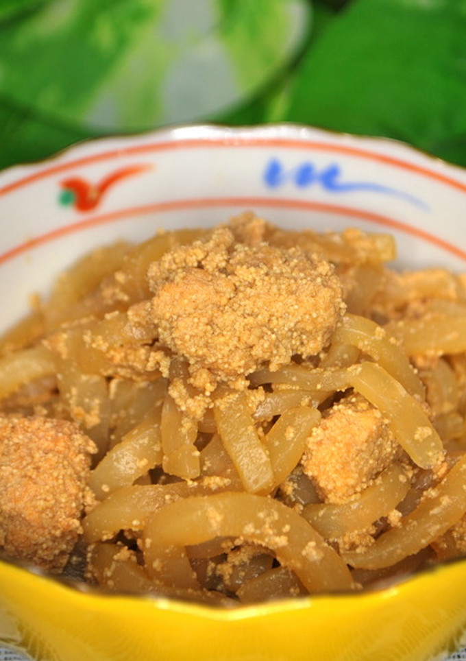 生たらことつきこんにゃくの煮物-レシピのメイン写真