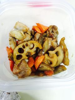 鶏肉と根菜の炒め煮-レシピのメイン写真