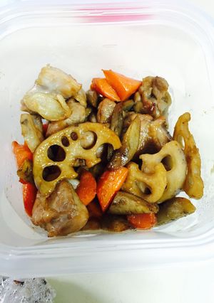 鶏肉と根菜の炒め煮-レシピのメイン写真