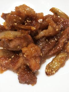 豚肉とごぼうの甘辛炒め-レシピのメイン写真