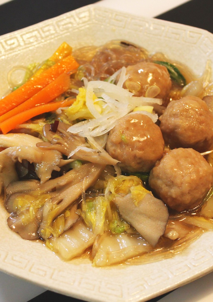 白菜と春雨のうま煮、簡単に白菜大量消費！-レシピのメイン写真