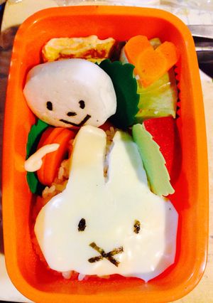 ミッフィー キャラ弁-レシピのメイン写真