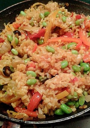 フライパンで作る♡お野菜パエリヤ-レシピのメイン写真