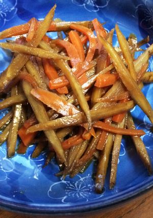 きんぴらごぼう-レシピのメイン写真