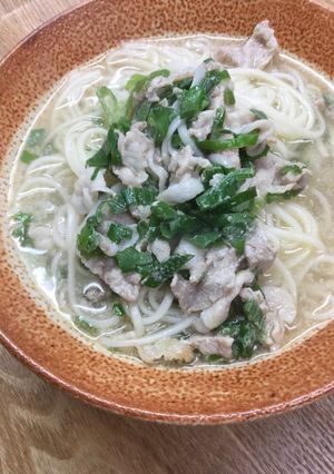 ねぎ一杯・中華風にゅーめん-レシピのメイン写真