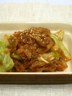 豚肉とキャベツのコチジャン炒め-レシピのメイン写真
