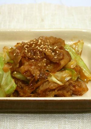 豚肉とキャベツのコチジャン炒め-レシピのメイン写真