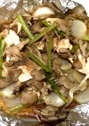 鮭の白菜蒸し焼き-レシピのメイン写真