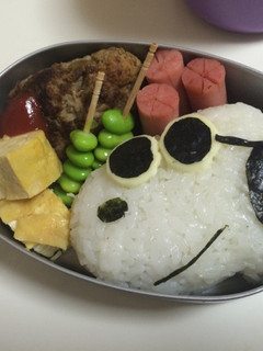 サングラススヌーピー弁当-レシピのメイン写真