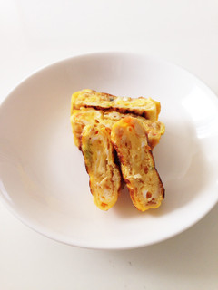 幼児食☆アレンジ☆野菜炒めから玉子焼き-レシピのメイン写真