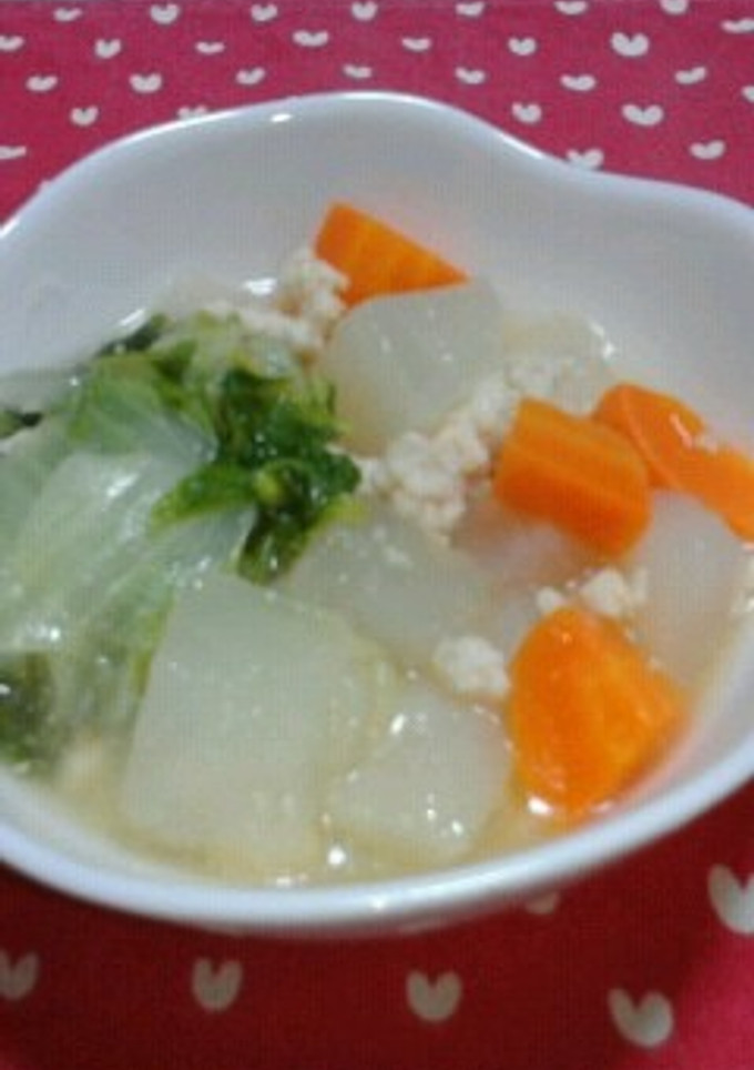 白だしで♪大根と白菜のとろとろ煮☆-レシピのメイン写真
