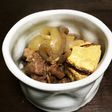 さむ〜い。肉どうふでほっこりと。