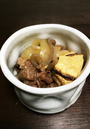さむ〜い。肉どうふでほっこりと。-レシピのメイン写真